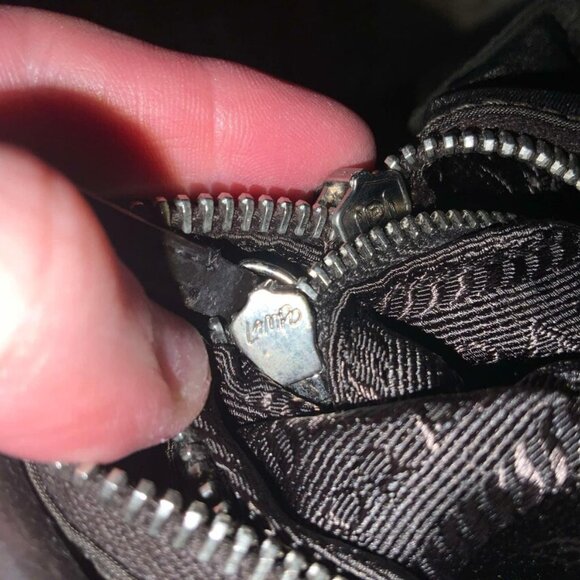 Prada Tessuto Brown Nylon Tote Bag - Picture 6 of 11